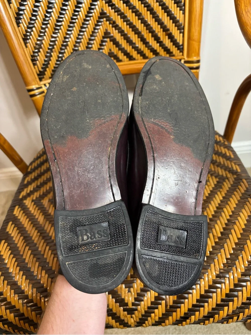 GH Bass Brompton Kiltie Tassel Loafers Leather 9.5D Preppy